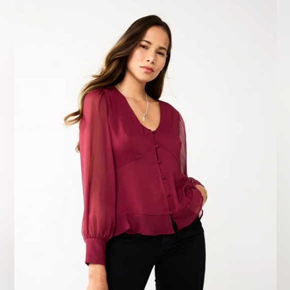 Nine West Blouse 2x - Picture 1 of 6